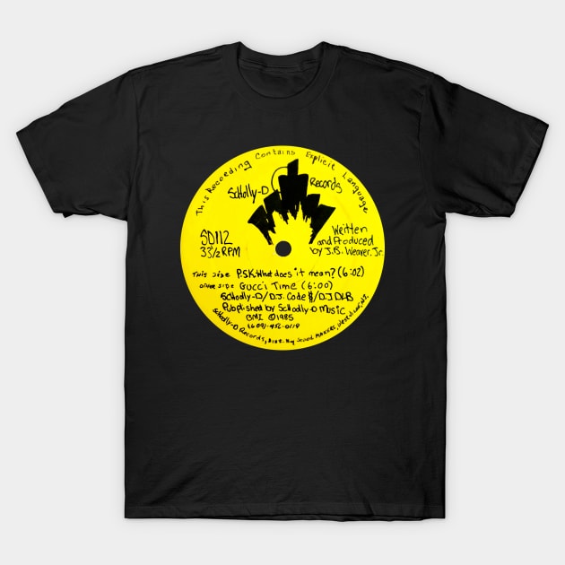 SCHOOLLY D P.S.K. (1985) T-Shirt by Scum & Villainy